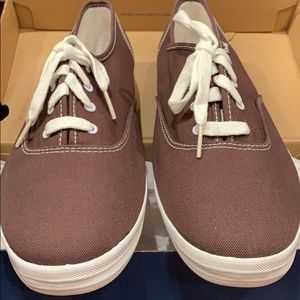 Brand new brown canvas Keds champion